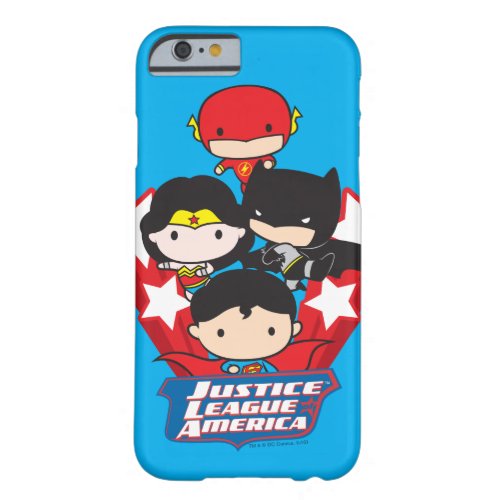 Chibi Justice League of America Stars Barely There iPhone 6 Case