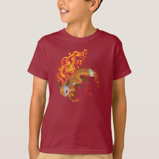 Chibi Kaius the Kit, Guardian of Fire, Kid T-Shirt