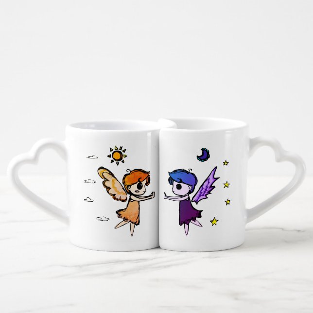Chibi Keepers Coffee Mug Set (Front Nesting)
