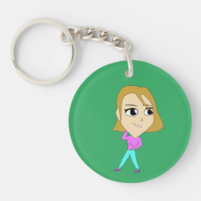 chibi     keychain (Front)