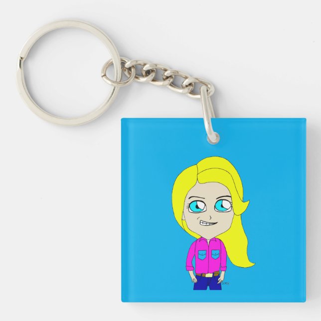 chibi    keychain (Front)
