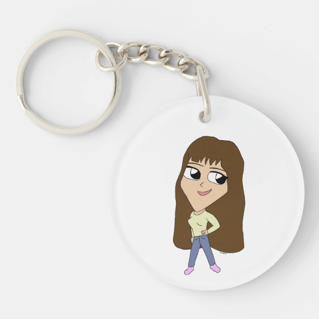 chibi    keychain (Front)