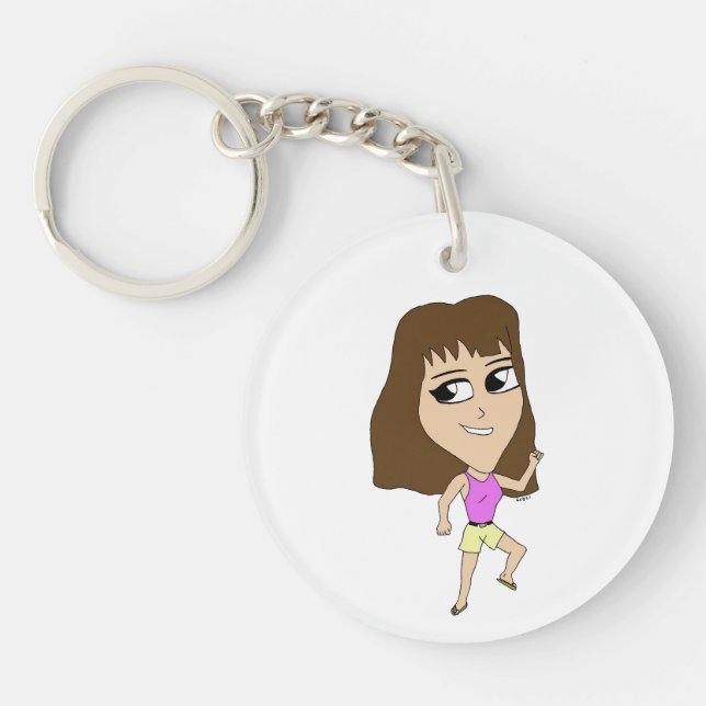 chibi    keychain (Front)