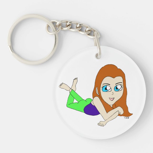 chibi  keychain (Front)
