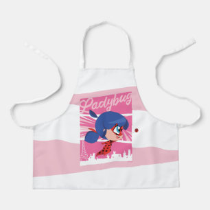 Chibi Ladybug in Paris Apron