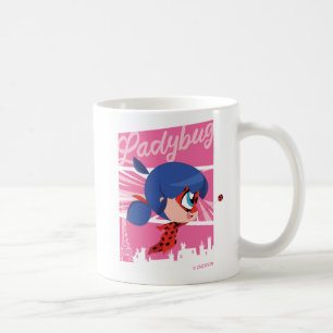 Chibi Ladybug in Paris Coffee Mug