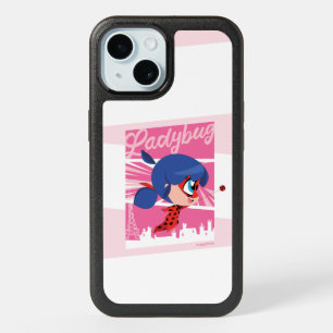 Chibi Ladybug in Paris iPhone 15 Case