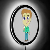 chibi   LED sign (Angle)