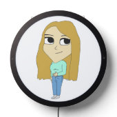 chibi   LED sign (Lights Off)