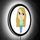 chibi   LED sign (Angle)