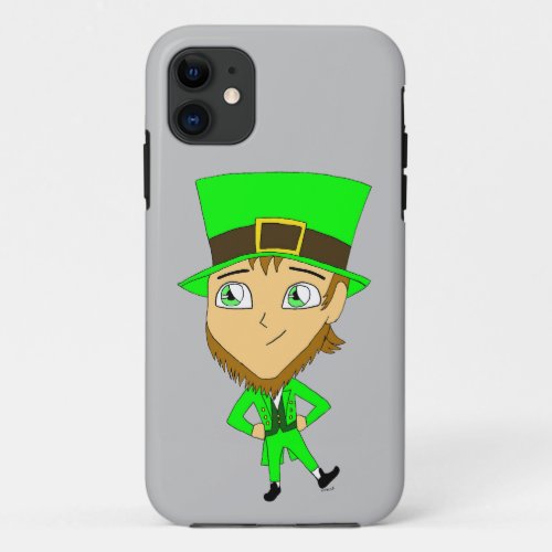 chibi   leprechaun  iPhone 11 case