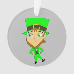 chibi   leprechaun   ornament