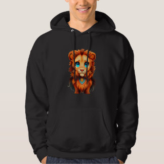 Chibi Lion  Cute Lion  King Of The Jungle Hoodie