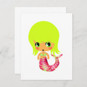 chibi magical mermaid 3 (Front/Back)