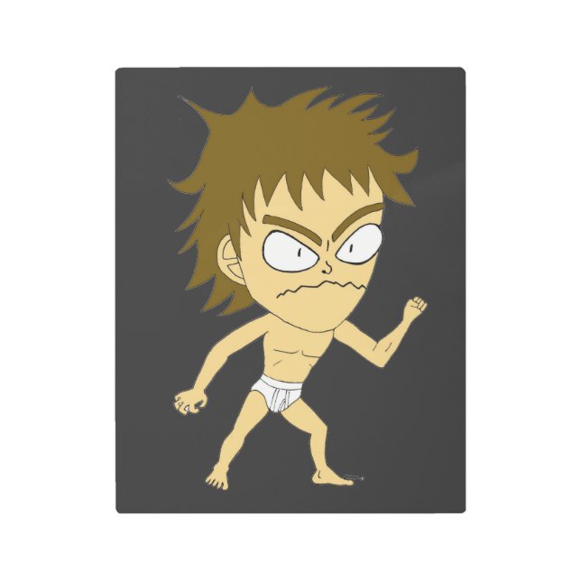 chibi   metal print (Front)