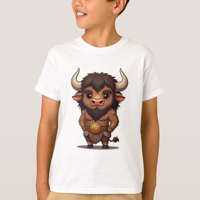 Chibi Minotaur T-shirt (Front)