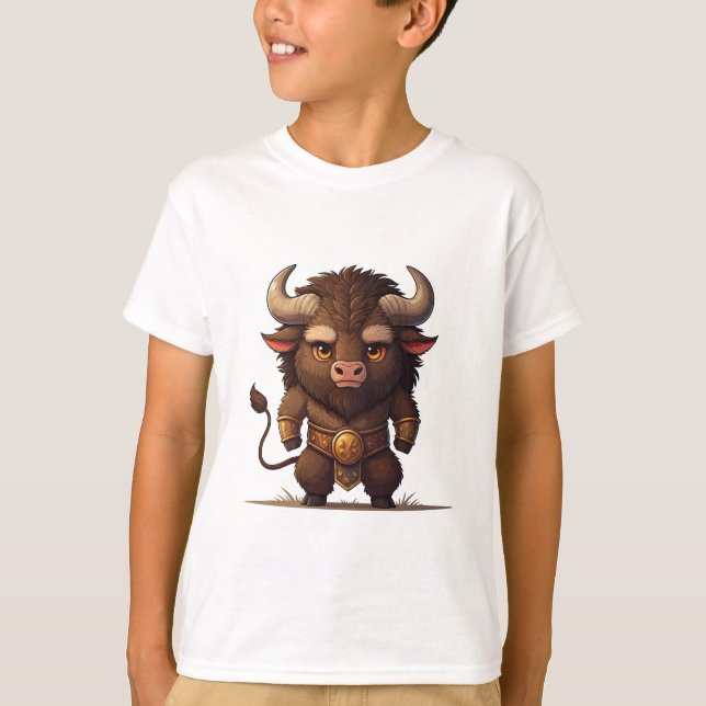 Chibi Minotaur T-shirt (Front)
