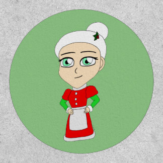 chibi mrs. claus patch