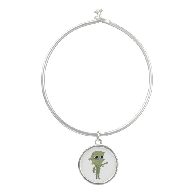 chibi mummy    bangle bracelet (Front)