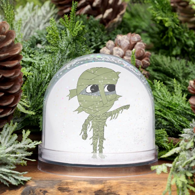 chibi mummy   snow globe (Winter)