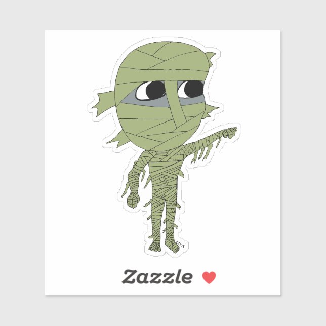 chibi mummy     sticker (Sheet)