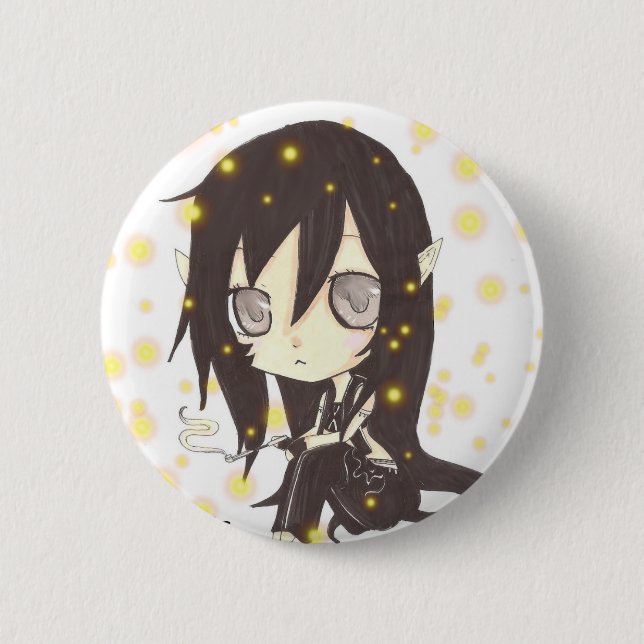 chibi nocturnia button (Front)