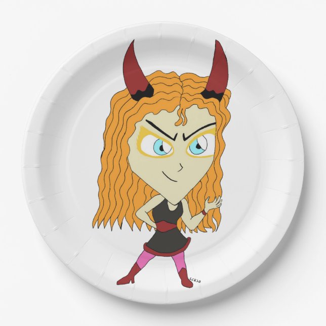 chibi    paper plates (Front)