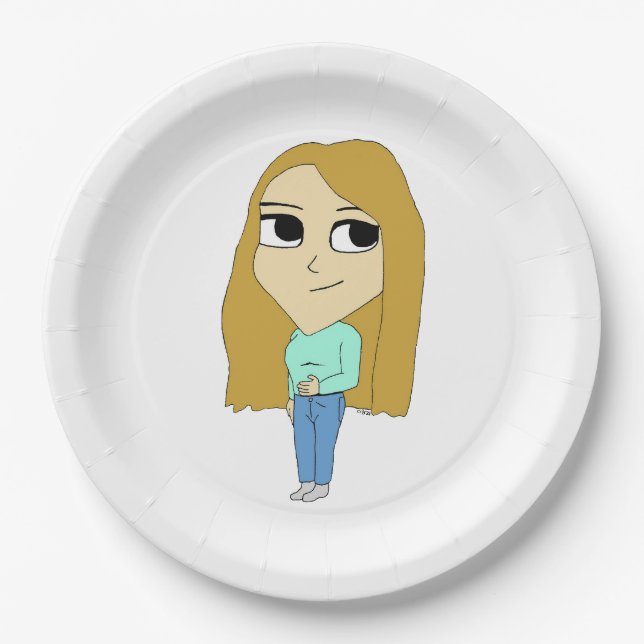 chibi   paper plates (Front)