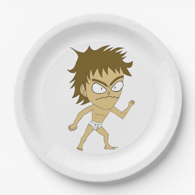 chibi   paper plates (Front)