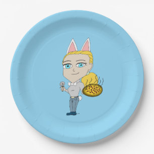 chibi paper plates