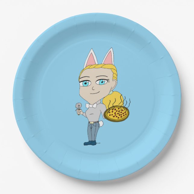 chibi paper plates (Front)