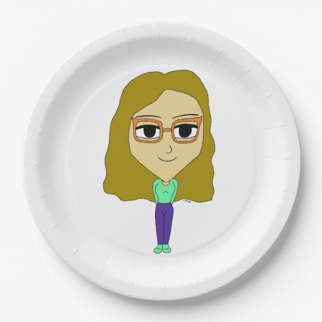chibi    paper plates (Front)