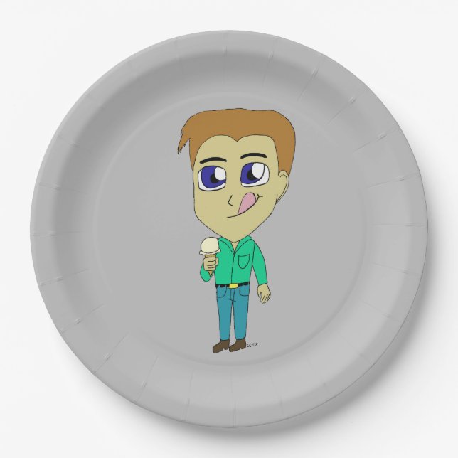 chibi   paper plates (Front)