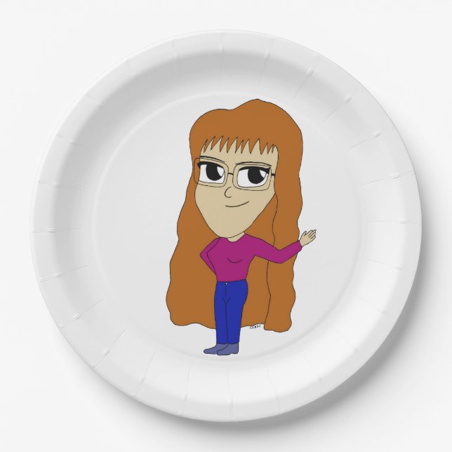 chibi    paper plates (Front)