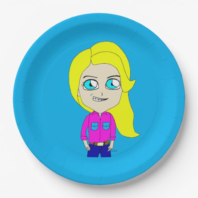 chibi       paper plates (Front)