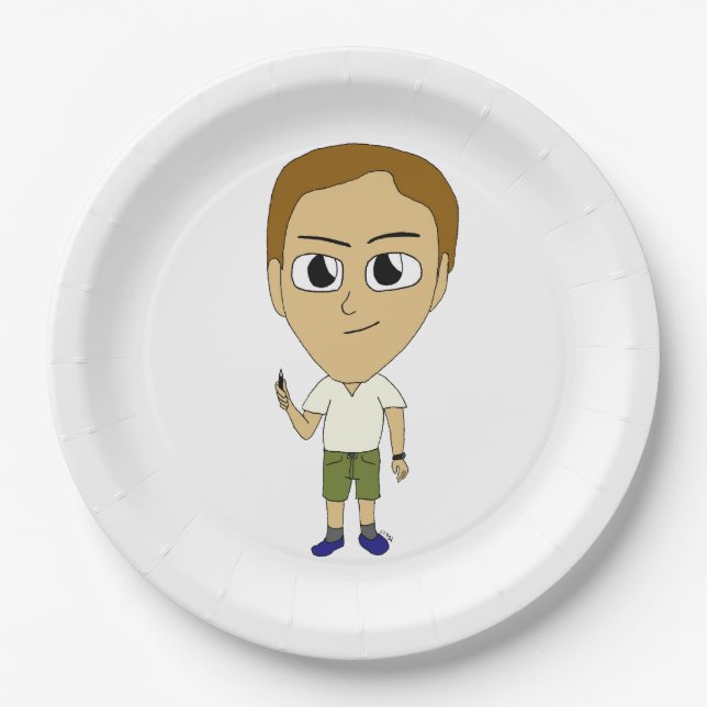 chibi     paper plates (Front)
