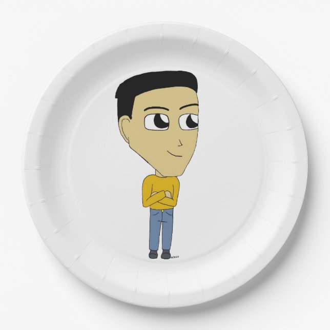 chibi     paper plates (Front)