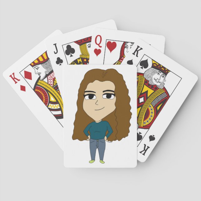 chibi   poker cards (Back)
