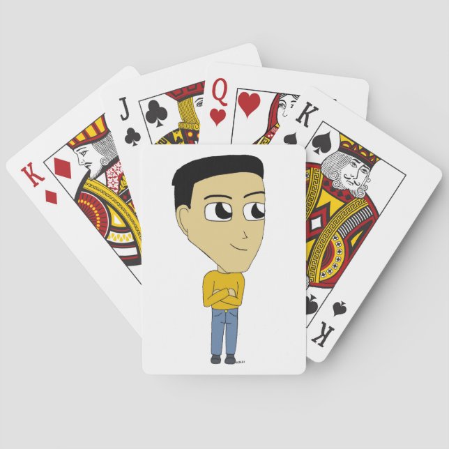 chibi   poker cards (Back)