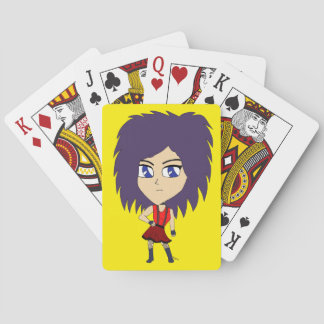 chibi  poker cards