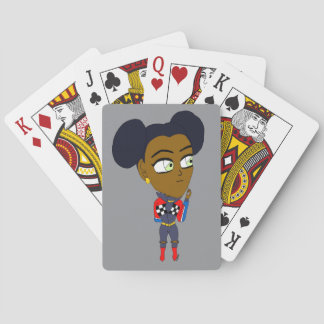 chibi  poker cards