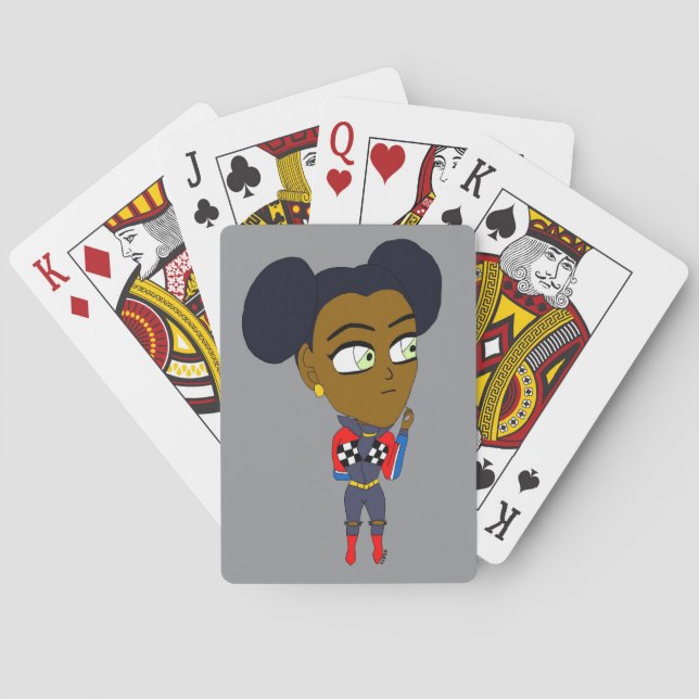 chibi  poker cards (Back)