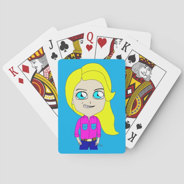chibi     poker cards (Back)