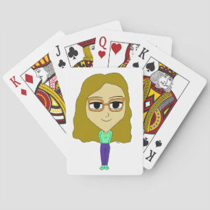 chibi   poker cards