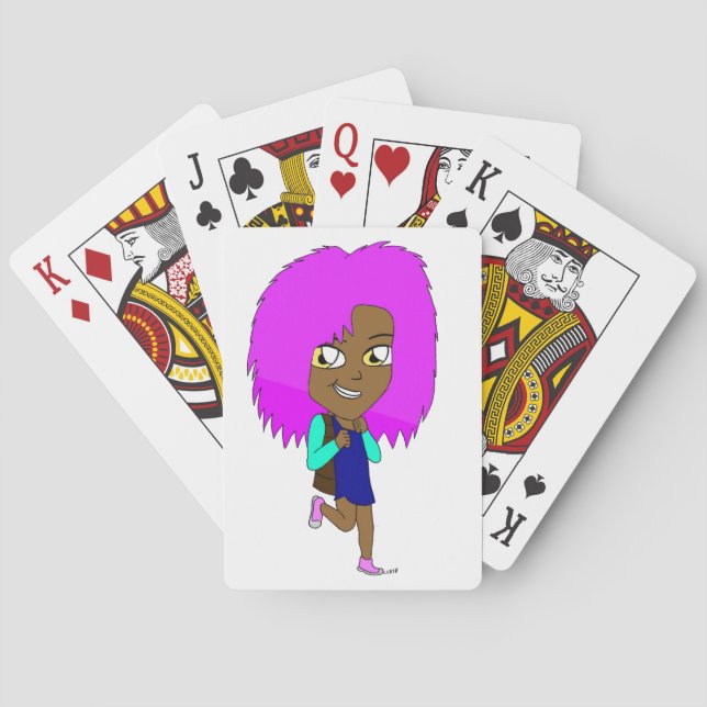 chibi  poker cards (Back)