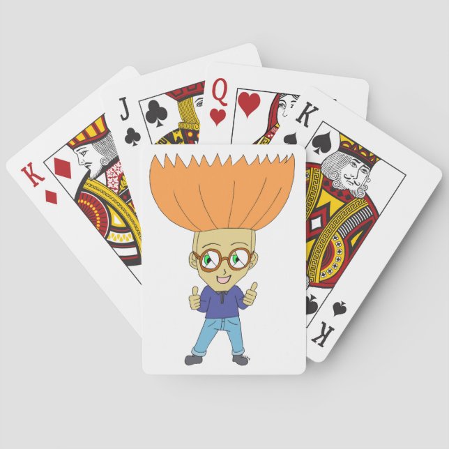 chibi poker cards (Back)