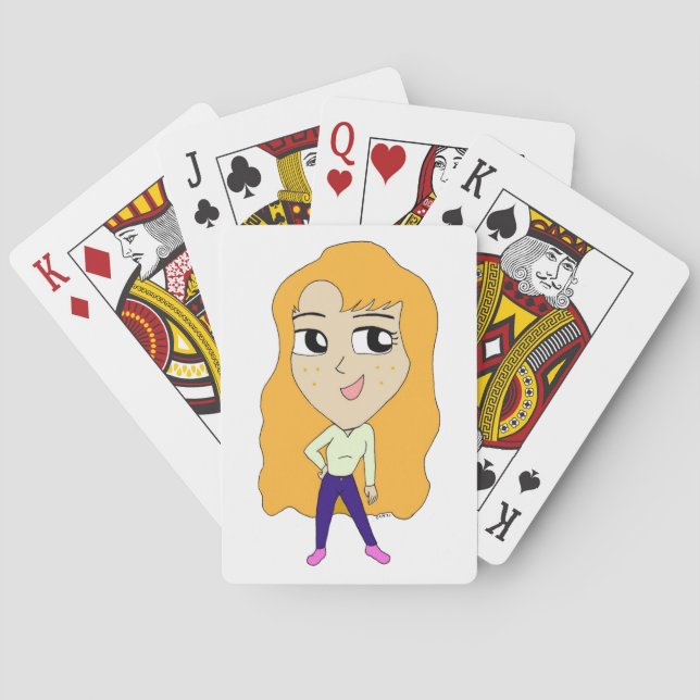 chibi   poker cards (Back)