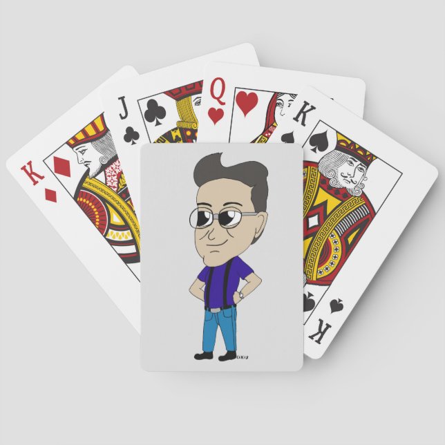 chibi   poker cards (Back)