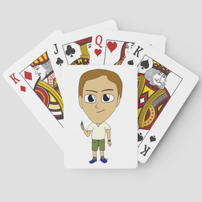chibi   poker cards (Back)
