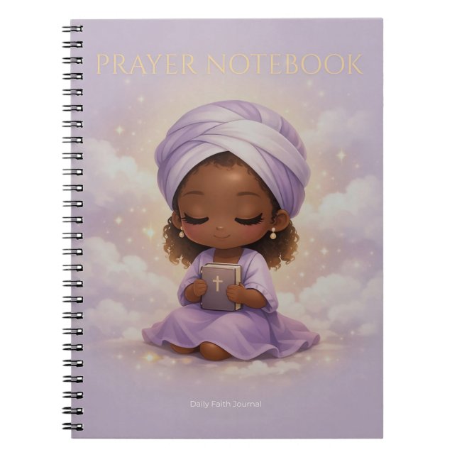 Chibi Prayer Journal Notebook (Front)